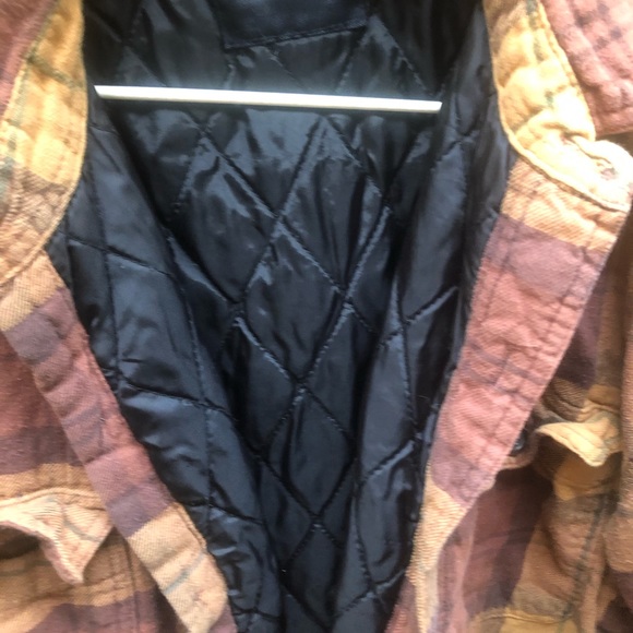 Large brown/tan flannel jacket - Picture 2 of 2